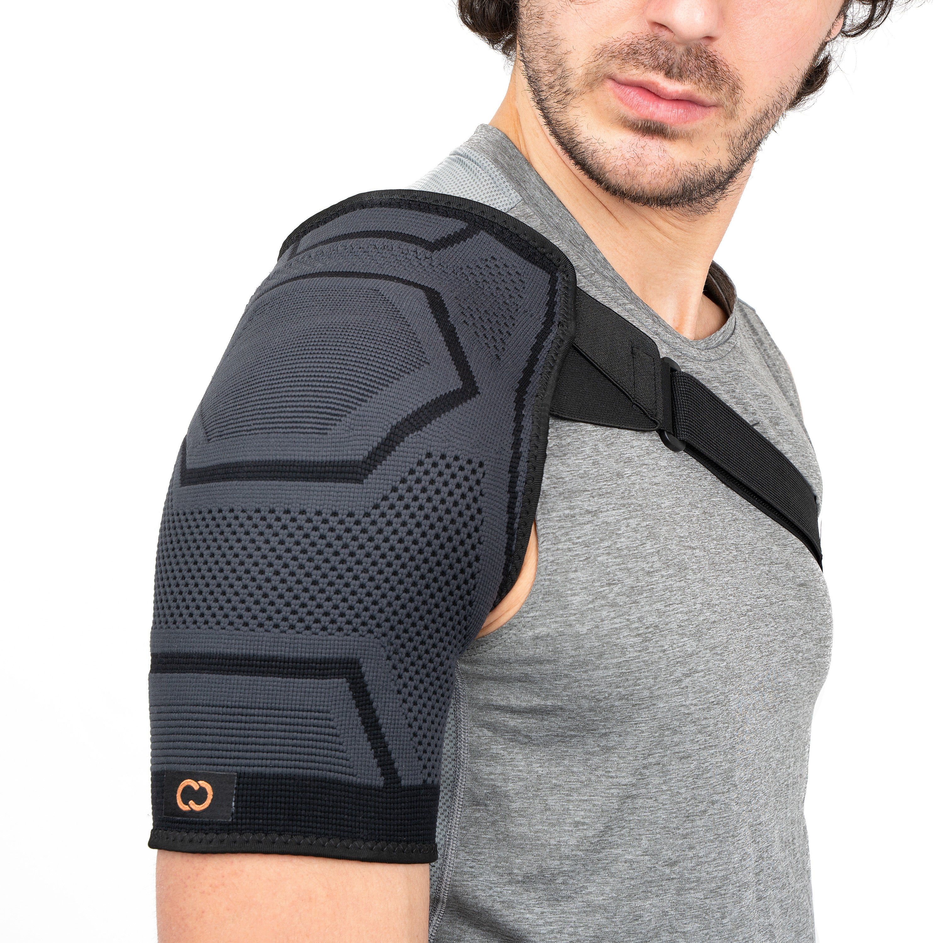 Shoulder Brace Recovery Highest Copper Content Support Adjstable Fit Sleeve  Wrap