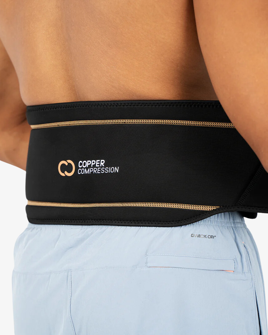 Back Support - Copper Compression Back Wear