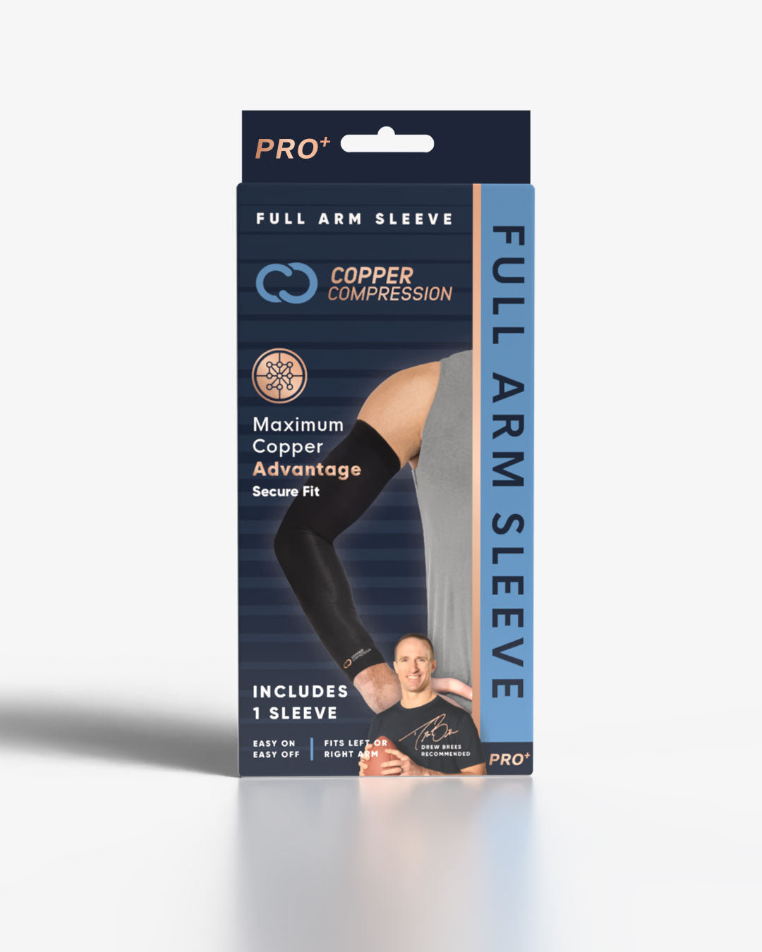 Compression Arm Sleeve - Unisex Copper-Infused Custom Fit – Copper ...