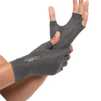 Load image into Gallery viewer, Copper Compression Arthritis Gloves- Half Finger