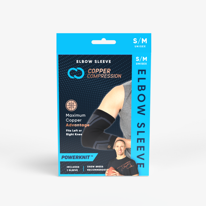 Copper Compression Copper Compression - Copper Infused Compression Sleeves - Arm & Elbows