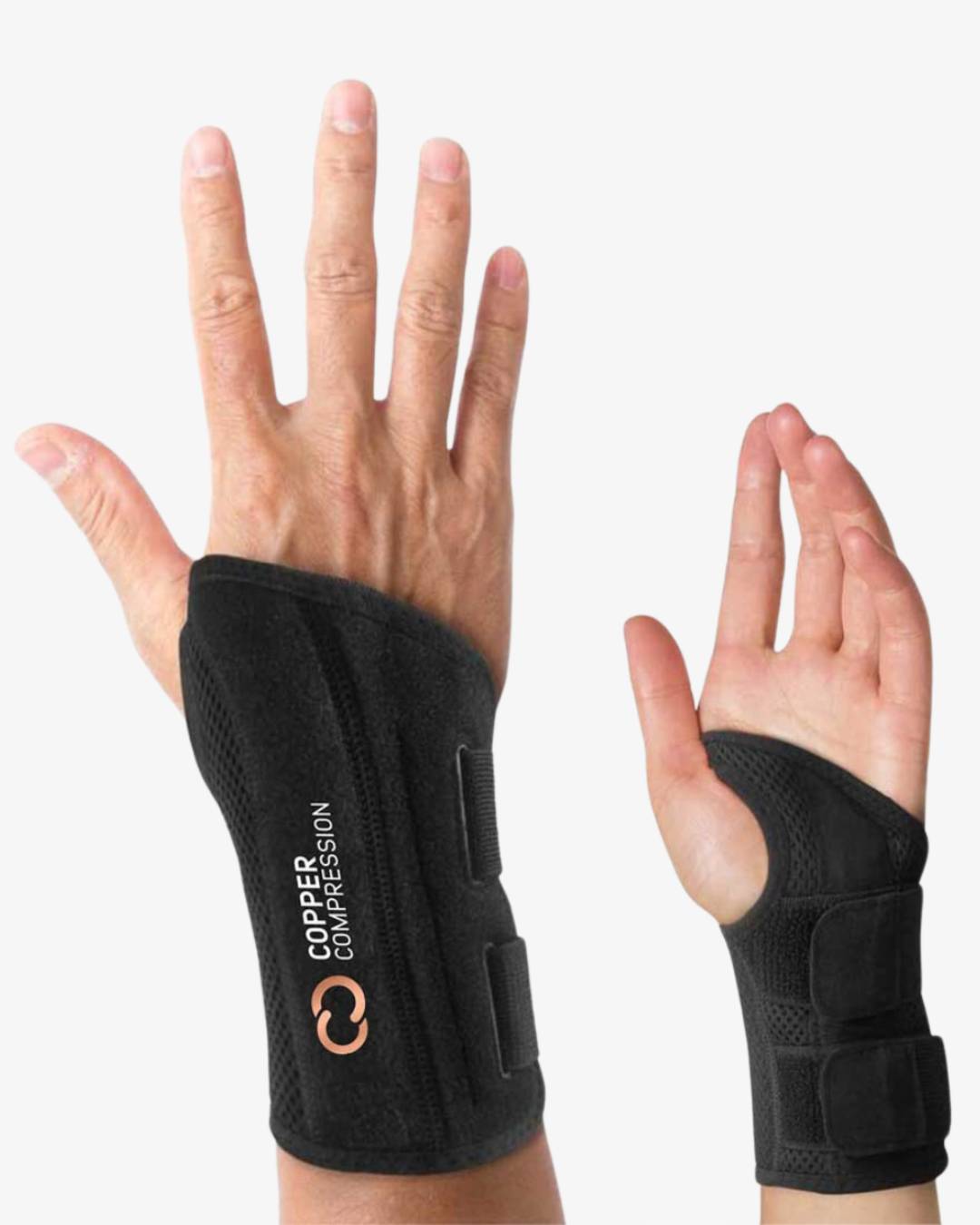 Copper Wrist Brace for Left or Right Hand - Custom Unisex Fit – Copper ...