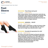Load image into Gallery viewer, Copper Compression Recovery Foot Sleeves
