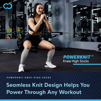 Load image into Gallery viewer, PowerKnit Knee High Socks