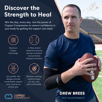 Load image into Gallery viewer, Copper Compression Recovery Knee Sleeve