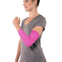 Load image into Gallery viewer, Copper Compression Elbow Sleeve - Copper Infused Orthopedic Brace for Tennis &amp; Golfer Elbow, Tendonitis, Arthritis, Bursitis, Sore Joints &amp; Muscles - Fits Men &amp; Women -1 Sleeve - Navy Blue - SM