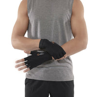 Load image into Gallery viewer, Copper Compression Arthritis Gloves- Half Finger