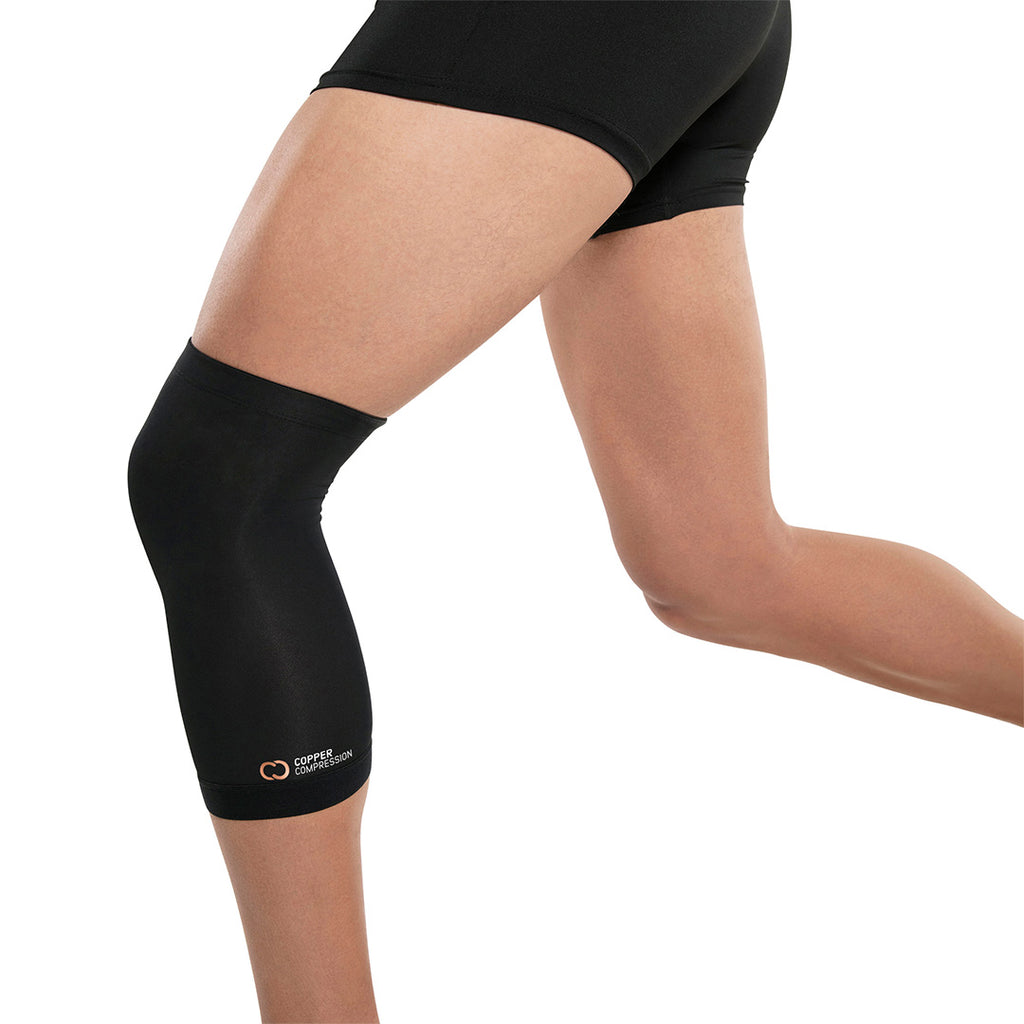 Copper Fit Knit Compression Knee Sleeve Infused with Menthol for Maximum  Recovery : : Health & Personal Care