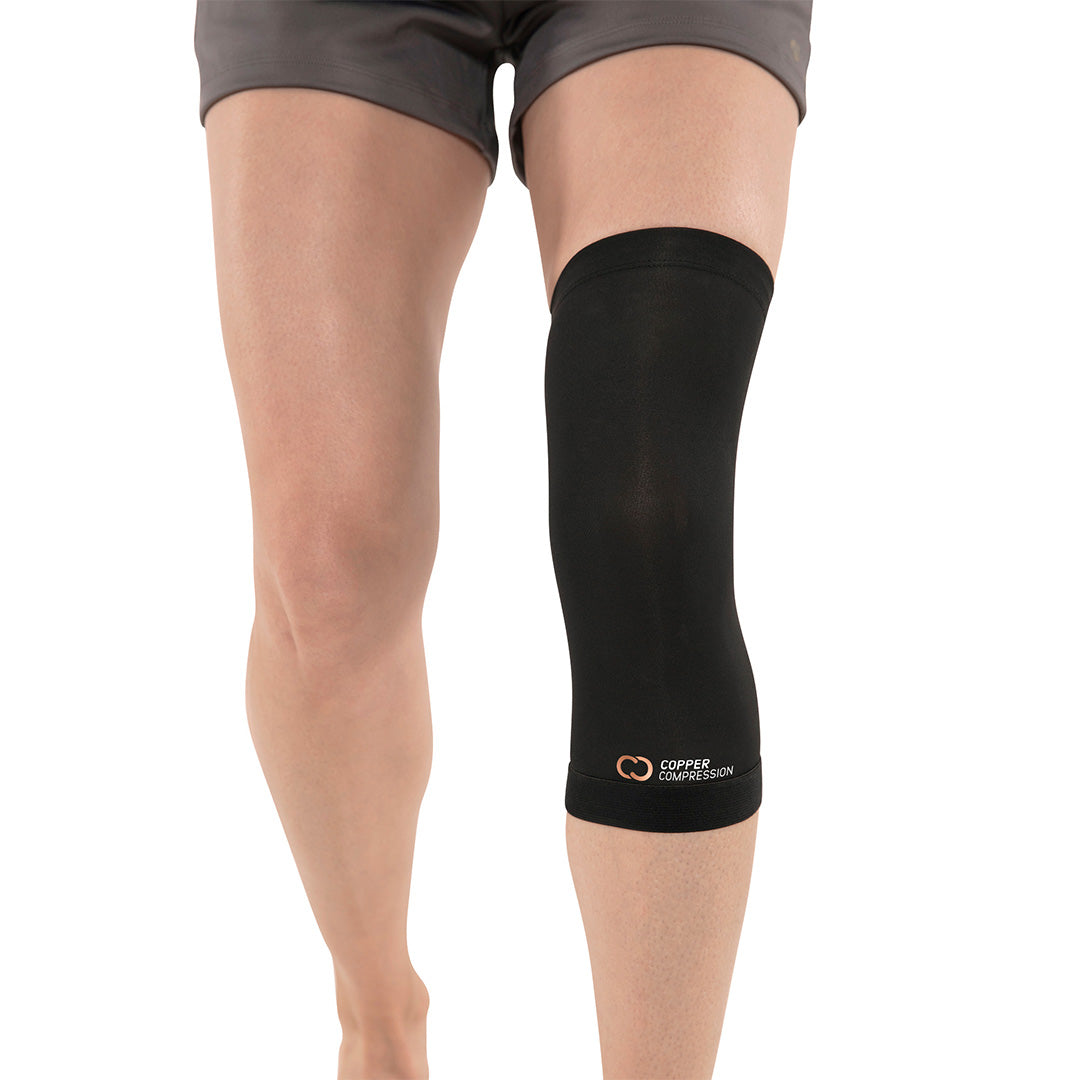 Copper Fit Knit Compression Knee Sleeve Infused with Menthol for Maximum  Recovery : : Health & Personal Care