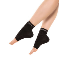 Load image into Gallery viewer, Copper Compression Recovery Foot Sleeves
