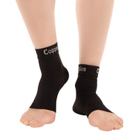 Load image into Gallery viewer, Copper Compression Recovery Foot Sleeves