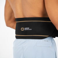 Load image into Gallery viewer, Copper Compression Recovery Back Brace
