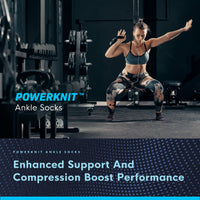 Load image into Gallery viewer, Copper Compression Powerknit Ankle Sport Socks (3 Pairs)