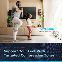 Load image into Gallery viewer, Copper Compression Powerknit Ankle Sport Socks (3 Pairs)