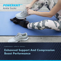 Load image into Gallery viewer, Copper Compression Powerknit Ankle Sport Socks (3 Pairs)