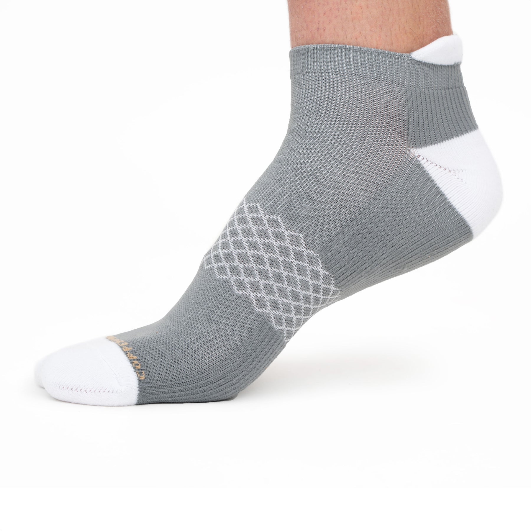 Copper Compression Powerknit Ankle Sport Socks (3 Pairs)