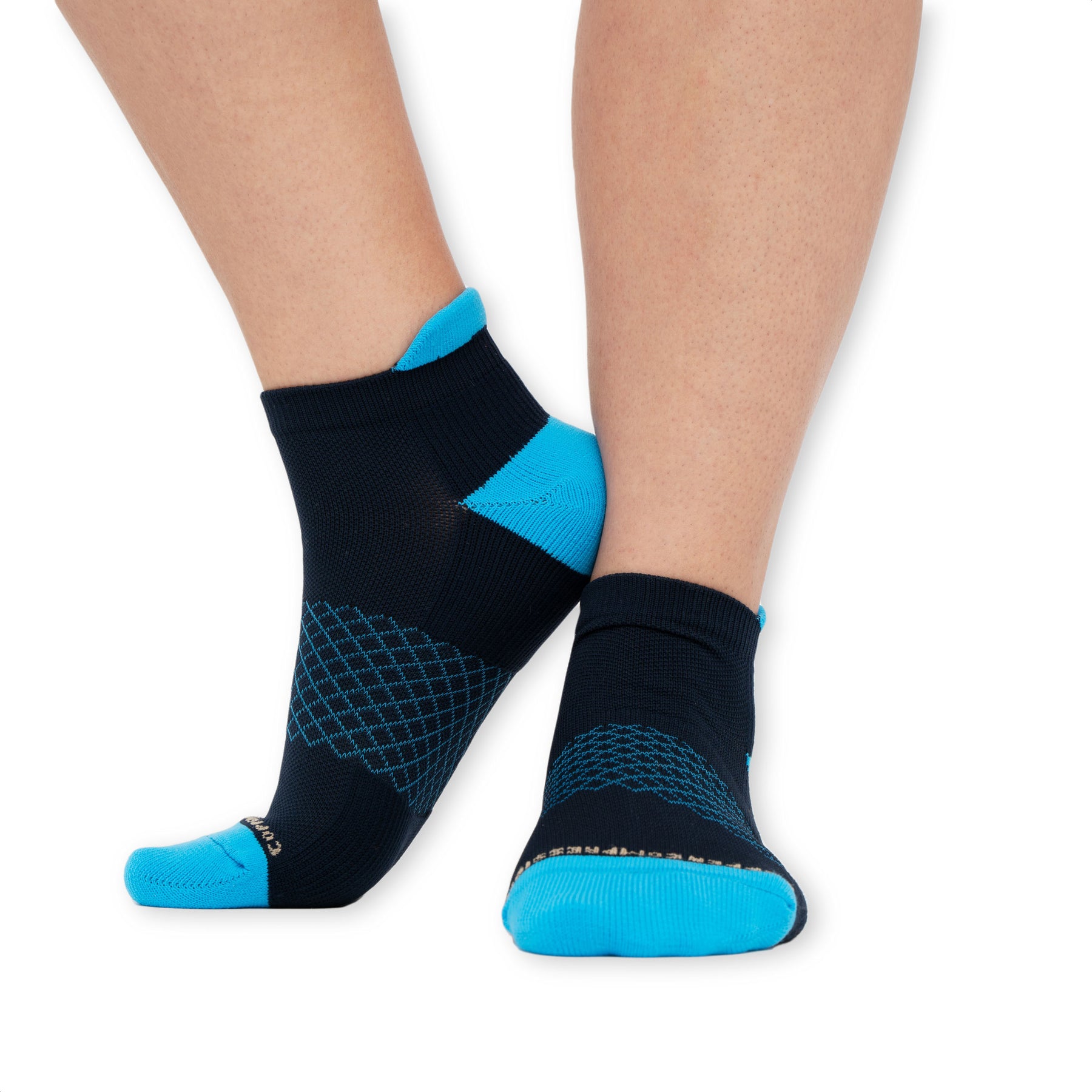 Copper Compression Powerknit Ankle Sport Socks (3 Pairs)