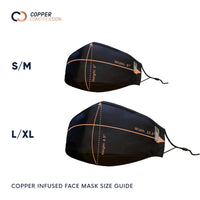 Load image into Gallery viewer, Copper Compression Copper Infused Face Mask- 2 Pack