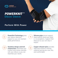 Load image into Gallery viewer, Copper Compression PowerKnit Elbow Sleeve