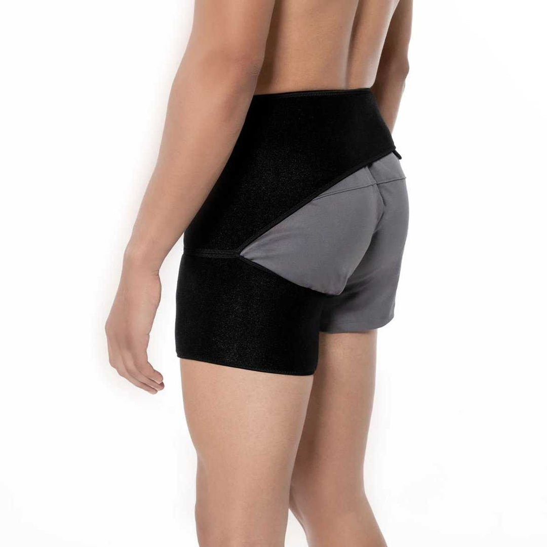 Copper-Infused Groin Thigh Sleeve & Hip Support Wrap - Unisex