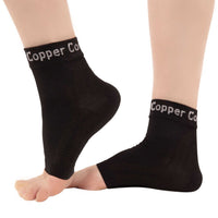 Load image into Gallery viewer, Copper Compression Recovery Foot Sleeves