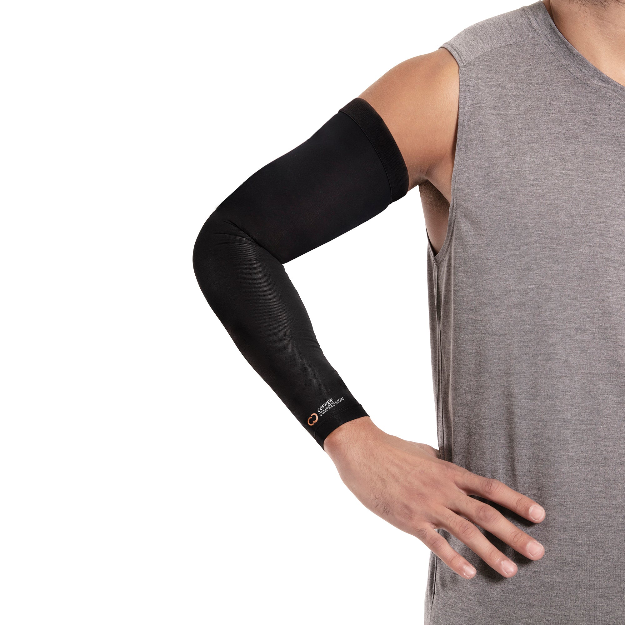 Copper Compression Arm Sleeve for Men and Women