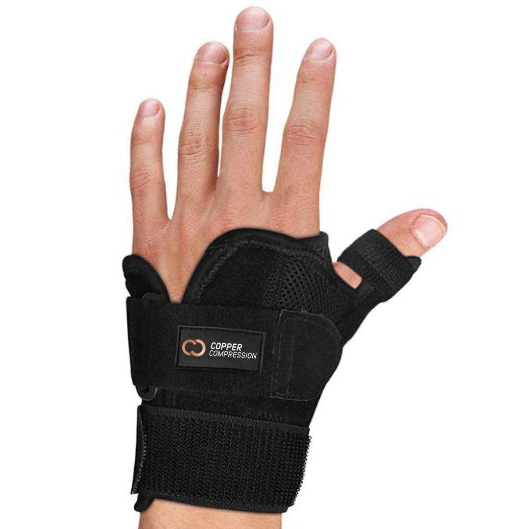 Copper-Infused Thumb Brace for Pain - Unisex Custom Fit – Copper Compression
